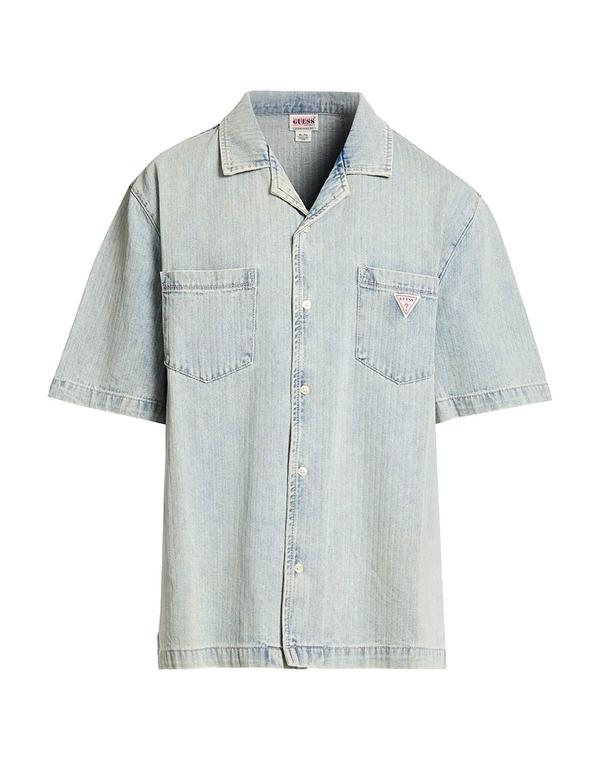 ゲス メンズ トップス プルオーバー GUESS Blue 青色