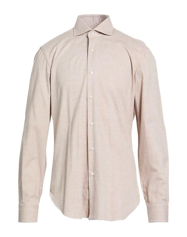 バルバナポリ メンズ トップス シャツ BARBA Napoli Sand サンド｜ReVida 店