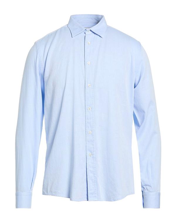 リュージョマン メンズ トップス シャツ LIU JO MAN Light Blue ブルー|ReVida 店