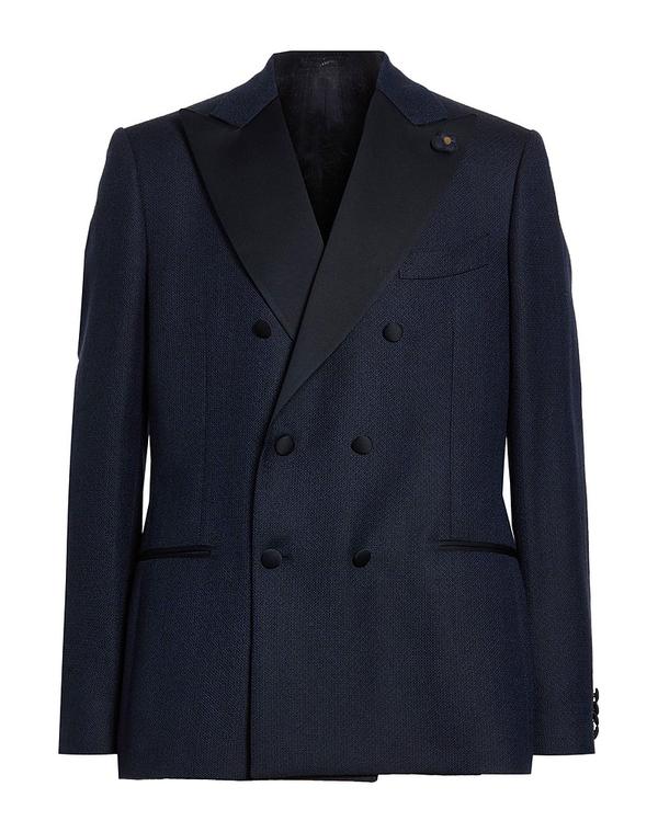 ラルディーニ メンズ アウター ジャケット・ブルゾン LARDINI Midnight Blue ブルー｜ReVida 店 87,340円
