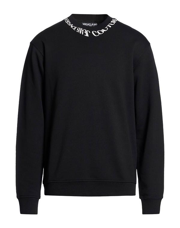 ヴェルサーチ メンズ アウター パーカー・スウェット VERSACE JEANS COUTURE Black ブラック｜ReVida 店