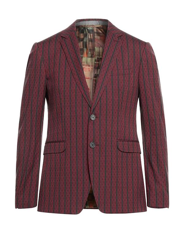 エトロ メンズ アウター ジャケット・ブルゾン ETRO テーラードジャケット Bordeaux