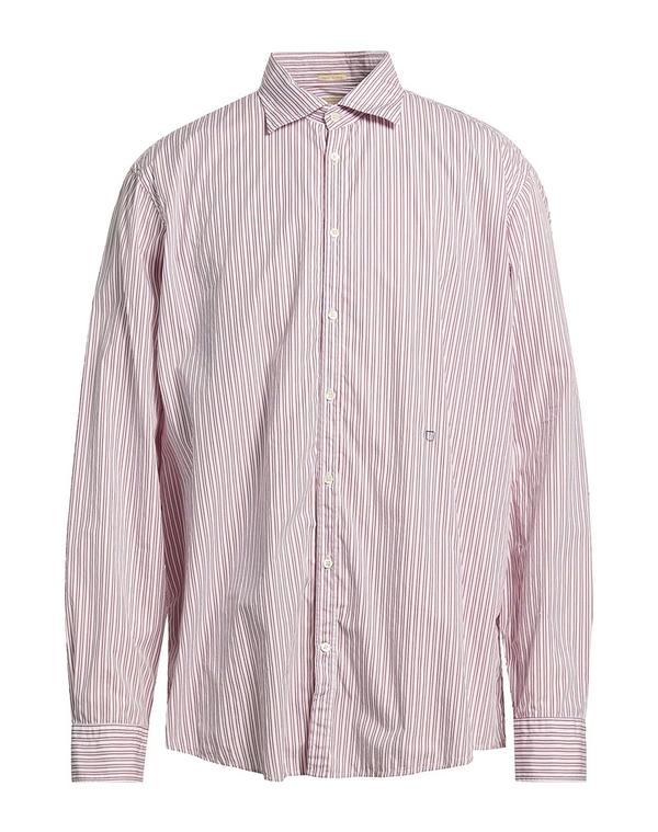 マッシモアルバ メンズ トップス シャツ MASSIMO ALBA White ホワイト｜ReVida 店