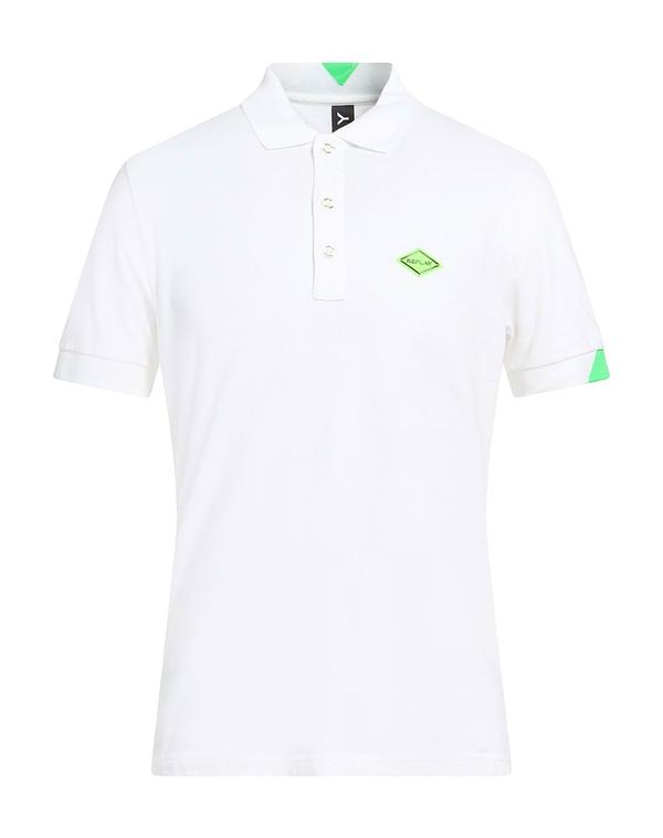 リプレイ メンズ トップス ポロシャツ REPLAY White ホワイト｜ReVida 店