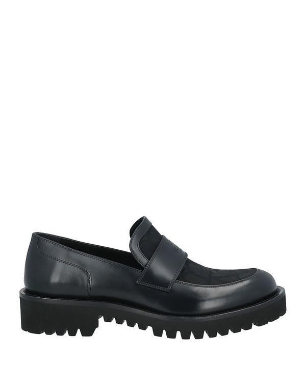 ヴァレンティノ メンズ シューズ スリッポン・ローファー モカシン VALENTINO GARAVANI Black ブラック｜ReVida 店
