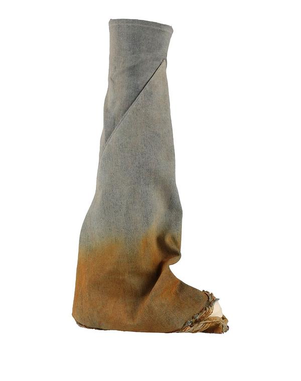 ダークシャドウ バイ リックオウエンス メンズ シューズ ブーツ・レインブーツ ショートブーツ DRKSHDW by RICK OWENS Blue ブルー｜ReVida 店