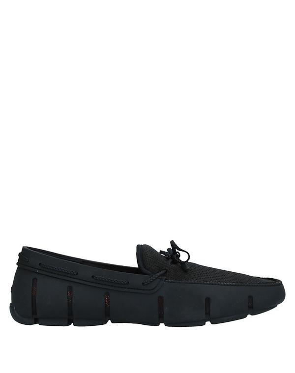 スウィムス メンズ シューズ スリッポン・ローファー モカシン SWIMS Black ブラック｜ReVida 店
