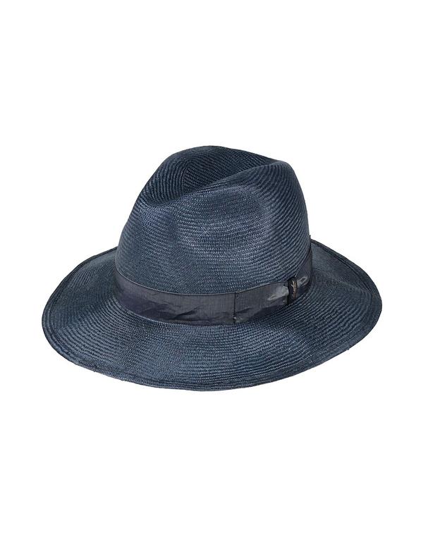 ボルサリーノ メンズ アクセサリー 帽子 BORSALINO Navy ネイビー｜ReVida 店 74,690円