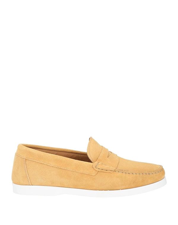 バーバティー メンズ シューズ スリッポン・ローファー モカシン BARBATI Beige ベージュ｜ReVida 店