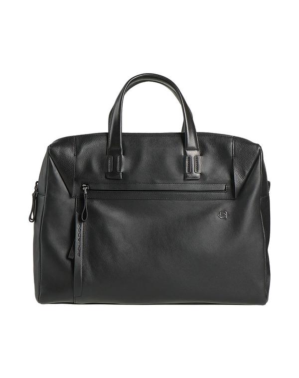 ピクアドロ メンズ バッグ ブリーフケース PIQUADRO Black ブラック｜ReVida 店