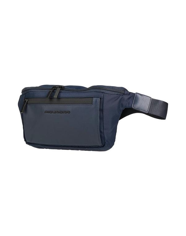 ピクアドロ メンズ バッグ ウエストポーチ PIQUADRO Navy ネイビー|ReVida 店
