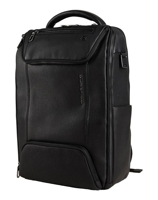 ピクアドロ メンズ バッグ バックパック・リュックサック PIQUADRO Black ブラック｜ReVida 店