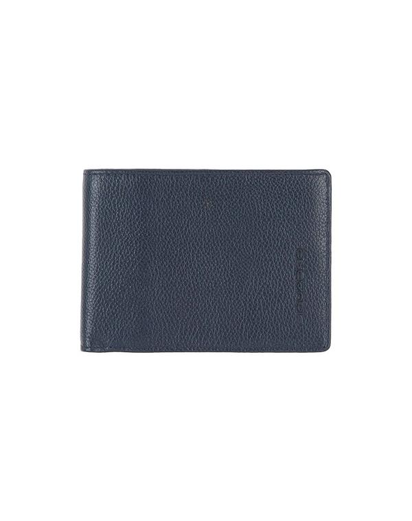 ピクアドロ メンズ アクセサリー 財布 PIQUADRO Midnight Blue ブルー｜ReVida 店