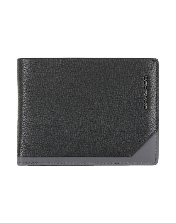 ピクアドロ メンズ アクセサリー 財布 PIQUADRO Black ブラック｜ReVida 店