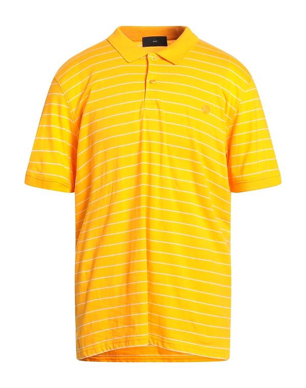 リュージョマン メンズ トップス スポーツシャツ LIU JO MANdarin Orange オレンジ色