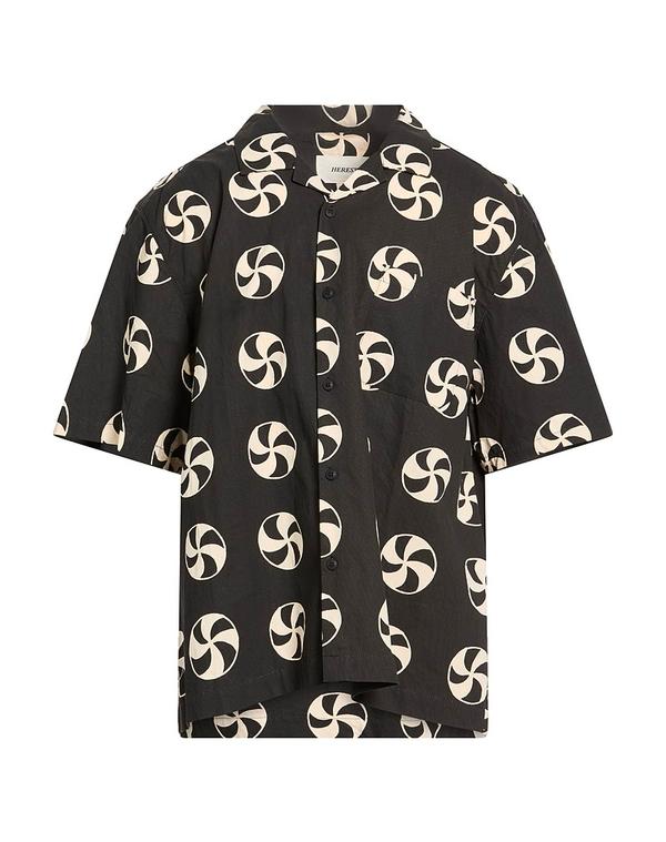 ヘレシー メンズ トップス シャツ HERESY Black ブラック｜ReVida 店