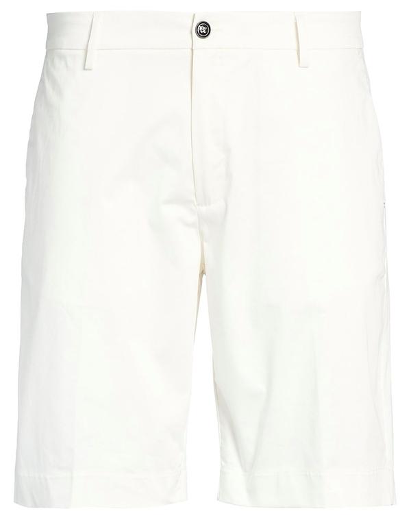 リュージョマン メンズ ボトムス ハーフパンツ・ショーツ ショートパンツ&バミューダパンツ LIU JO MAN & White ホワイト｜ReVida 店