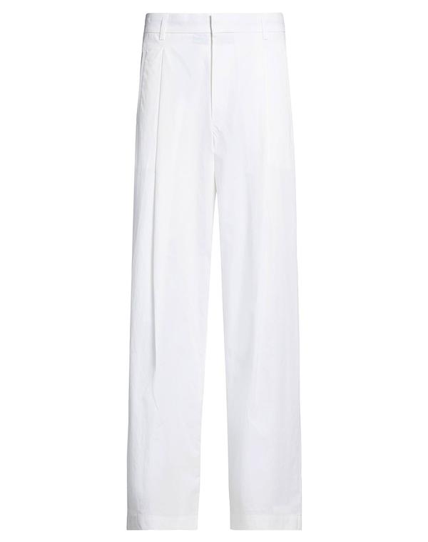 メゾンキツネ メンズ ボトムス カジュアルパンツ MAISON KITSUN White ホワイト｜ReVida 店