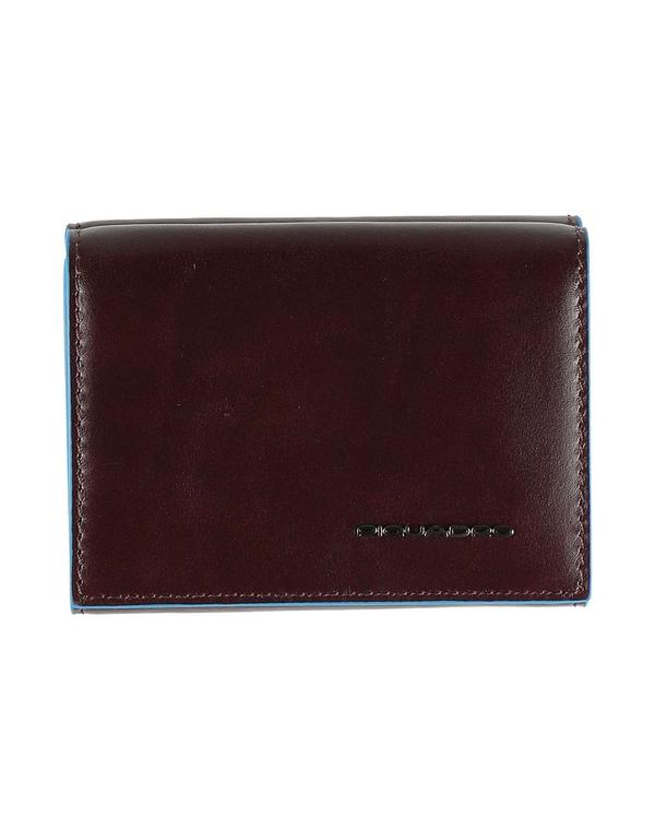 ピクアドロ メンズ アクセサリー 財布 カードケース PIQUADRO Chocolate Brown ブラウン｜ReVida 店