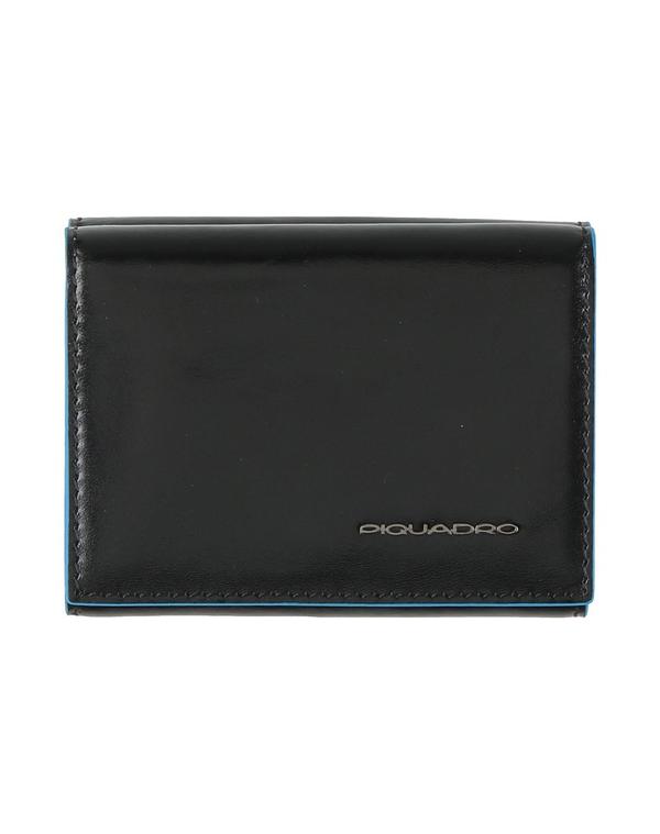 ピクアドロ メンズ 添え物 銭入れ 歌留多入れもの PIQUADRO Black 黒いこと