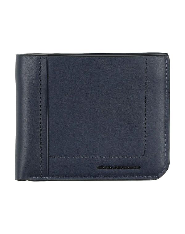 ピクアドロ メンズ アクセサリー 財布 PIQUADRO Midnight Blue ブルー｜ReVida 店