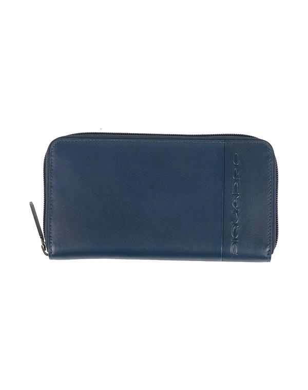 ピクアドロ メンズ 付属品 紙入れ PIQUADRO Midnight Blue 青み