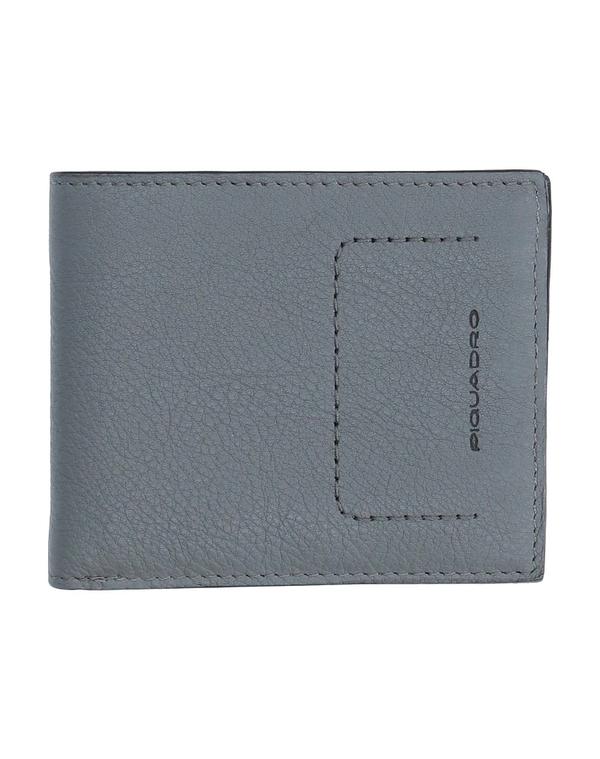 ピクアドロ メンズ アクセサリー 財布 PIQUADRO Gray グレー|ReVida 店