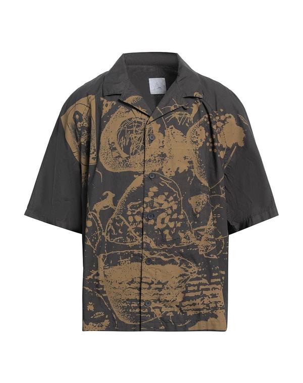 ロア メンズ トップス シャツ ROA Charcoal チャコール｜ReVida 店