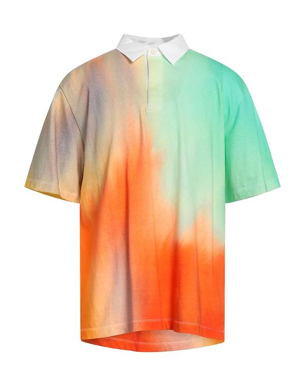 メゾンキツネ メンズ トップス スポーツシャツ MAISON KITSUN Light Green 緑であること