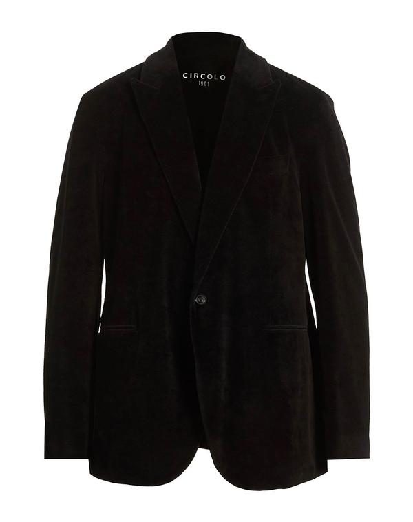 チルコロ 1901 メンズ アウター ジャケット・ブルゾン CIRCOLO 1901 Black ブラック|ReVida 店