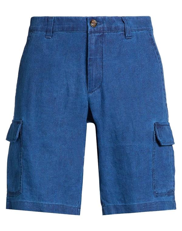 ムーレー メンズ ボトムス ハーフパンツ・ショーツ ショートパンツ&バミューダパンツ MOORER & Blue ブルー｜ReVida 店 57,480円