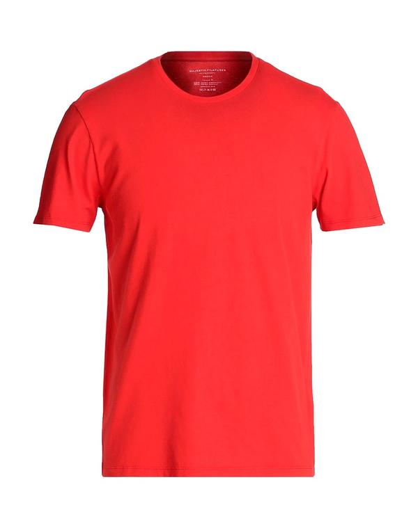 マジェスティック メンズ トップス Tシャツ MAJESTIC FILATURES ベーシック Tシャツ Tomato Red レッド