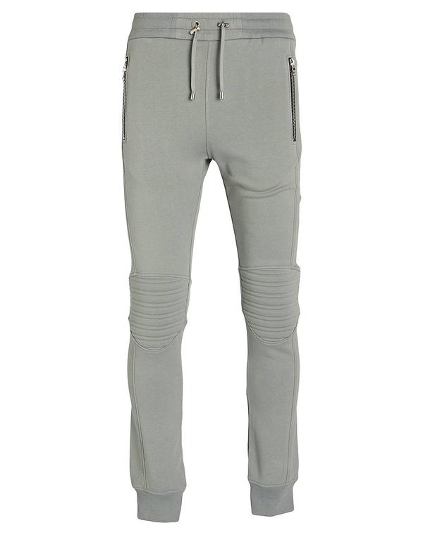バルマン メンズ ボトムス カジュアルパンツ BALMAIN スウェットパンツ Gray グレー
