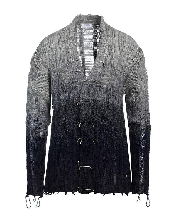 オフ-ホワイト メンズ アウター カーディガン OFF-WHITE カーディガン Gray グレー
