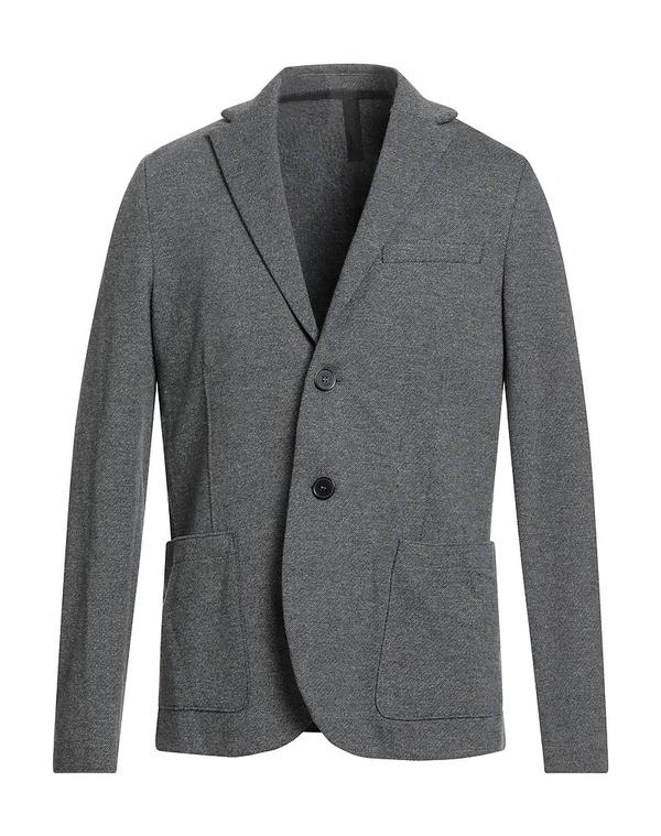 ハリス ワーフ ロンドン メンズ アウター ジャケット・ブルゾン HARRIS WHARF LONDON テーラードジャケット Gray グレー