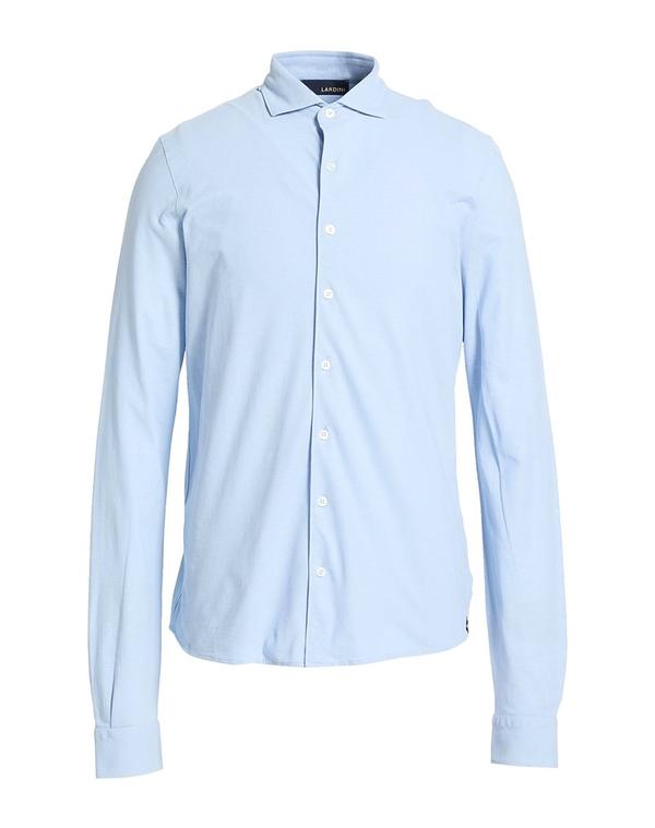 ラルディーニ メンズ トップス シャツ LARDINI Sky Blue ブルー|ReVida 店