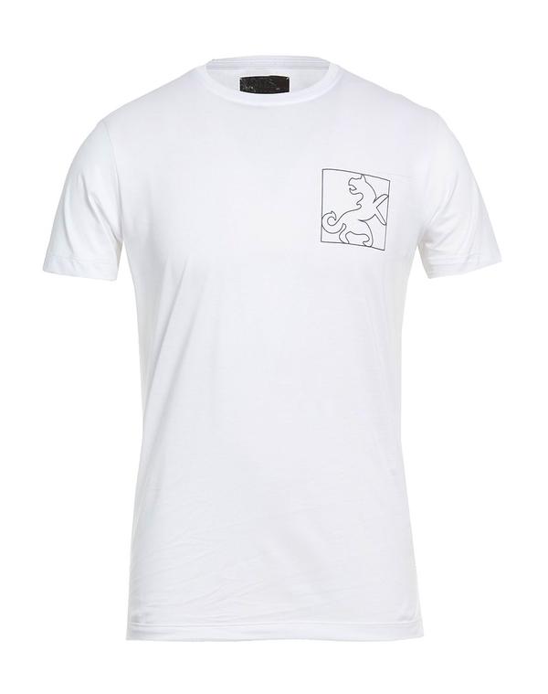 トンボリーニ メンズ トップス Tシャツ TOMBOLINI White ホワイト|ReVida 店