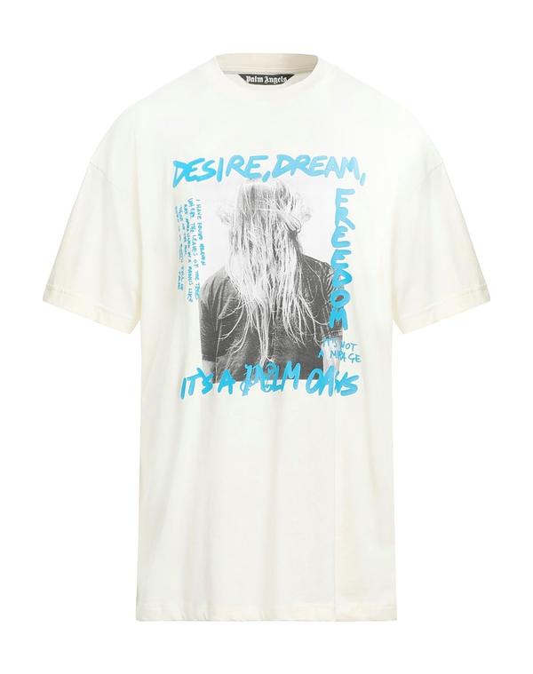 パーム・エンジェルス メンズ トップス Tシャツ PALM ANGELS T Off White オフホワイト｜ReVida 店