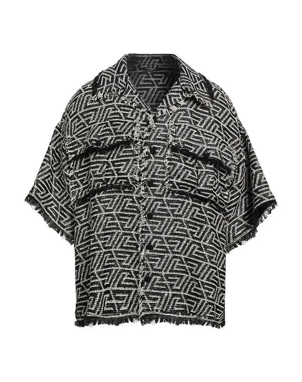 バルマン メンズ トップス シャツ BALMAIN Black ブラック|ReVida 店