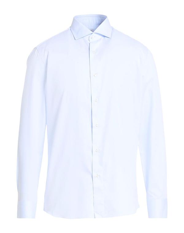 カルーゾ メンズ トップス シャツ CARUSO Sky Blue ブルー｜ReVida 店 50,880円
