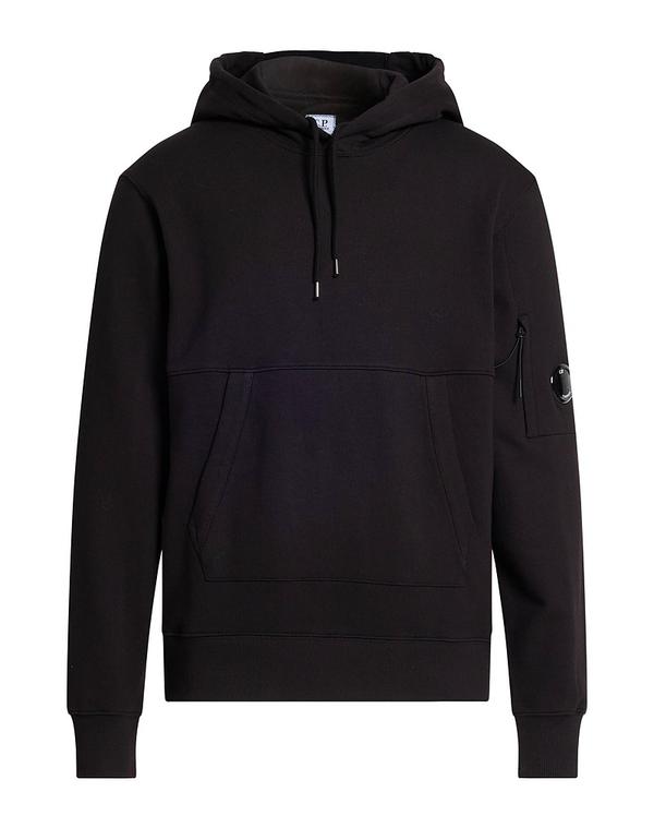 シーピーカンパニー メンズ アウター パーカー・スウェット C.P. COMPANY Black ブラック|ReVida 店
