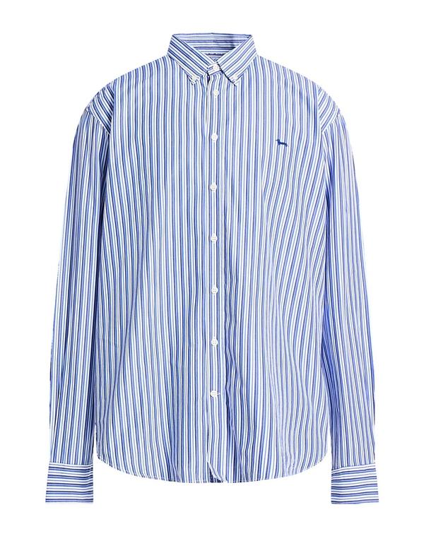 ハーモント & ブレイン メンズ トップス シャツ HARMONT & BLAINE Blue ブルー｜ReVida 店