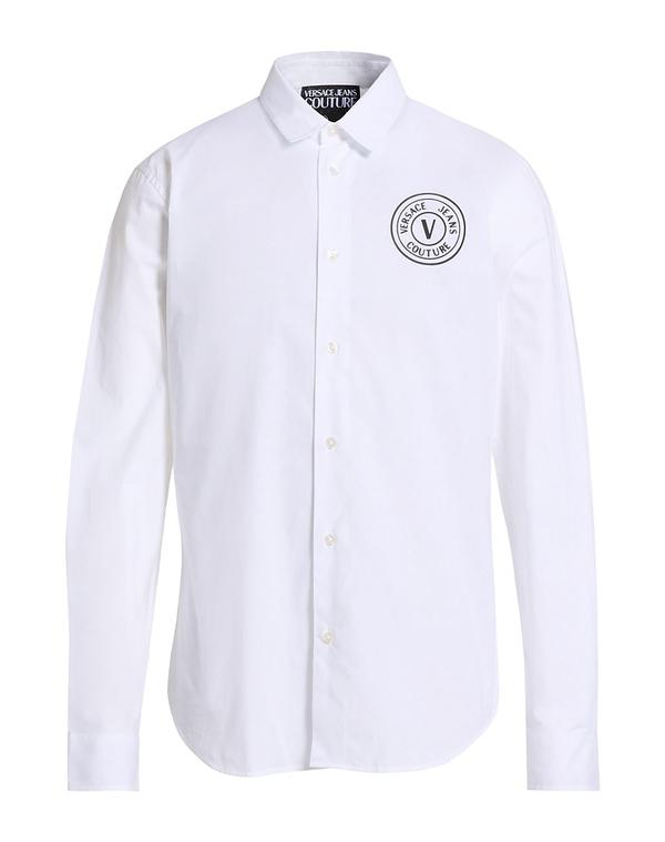ヴェルサーチ メンズ トップス シャツ VERSACE JEANS COUTURE White ホワイト|ReVida 店