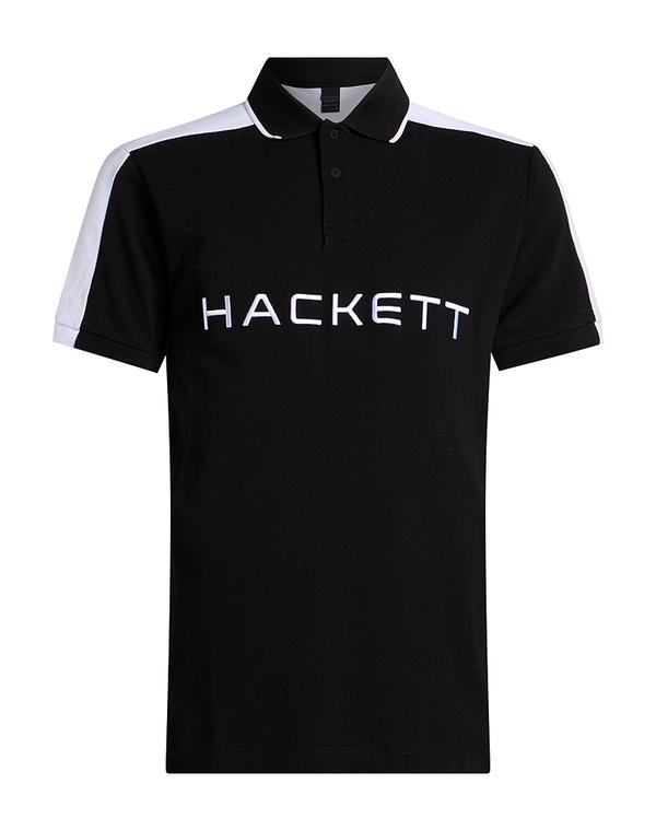 ハケット メンズ トップス ポロシャツ HACKETT Black ブラック｜ReVida 店