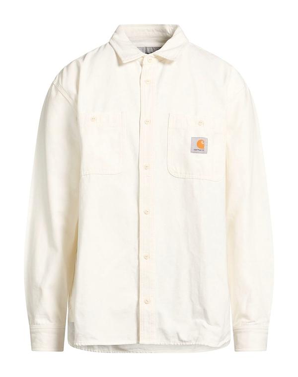 カーハート メンズ トップス シャツ CARHARTT Off White オフホワイト|ReVida 店