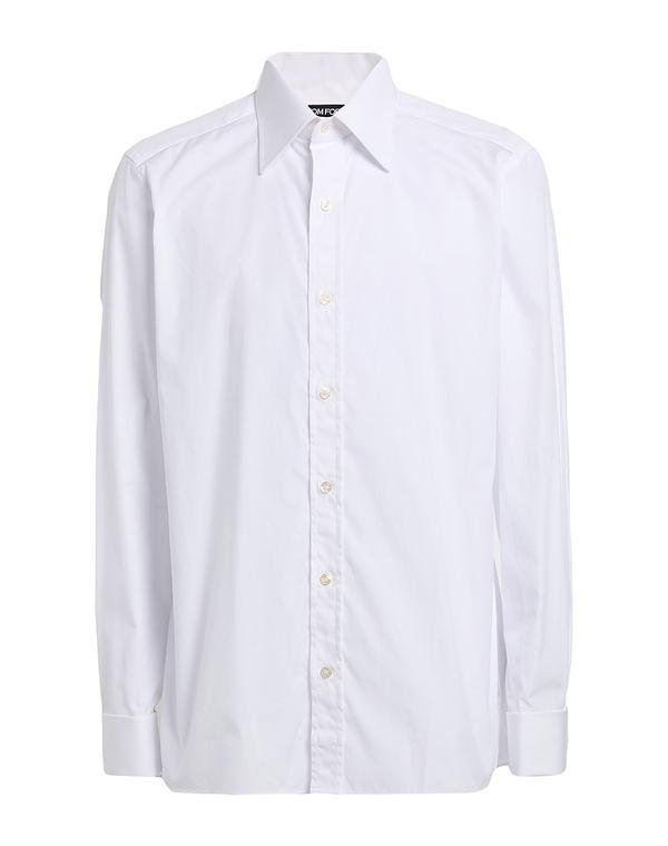 トム・フォード メンズ トップス シャツ TOM FORD White ホワイト｜ReVida 店