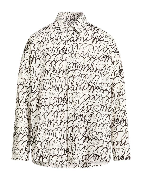 マルニ メンズ トップス シャツ MARNI White ホワイト｜ReVida 店
