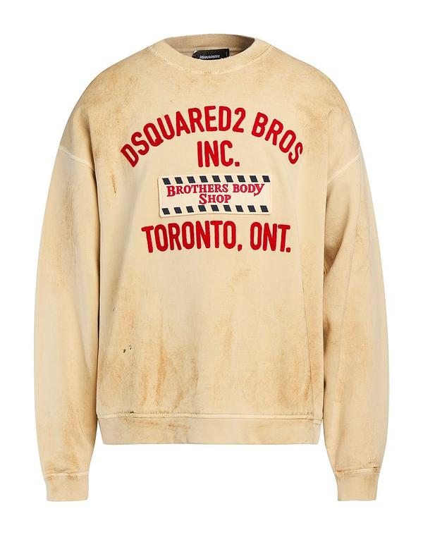 ディースクエアード メンズ アウター パーカー・スウェット DSQUARED2 Beige ベージュ｜ReVida 店 76,890円