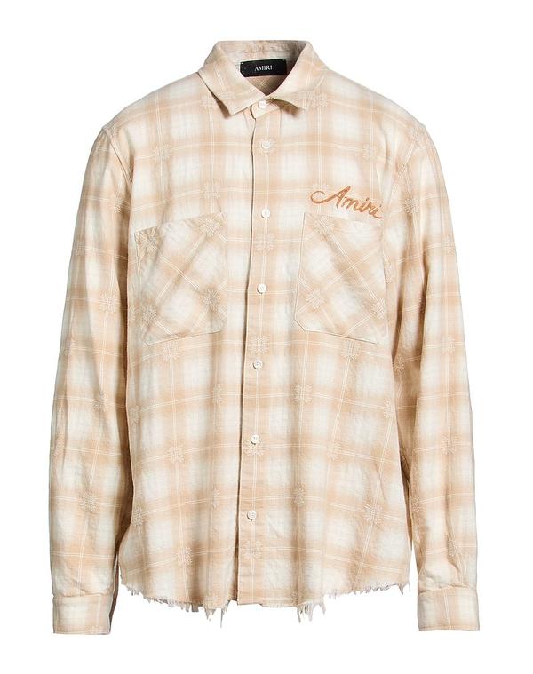 アミリ メンズ トップス シャツ AMIRI Beige ベージュ|ReVida 店