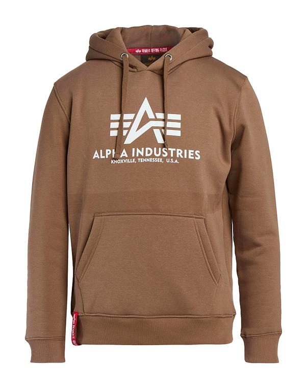 アルファインダストリーズ メンズ アウター パーカー・スウェット ALPHA INDUSTRIES Light Brown ブラウン|ReVida 店